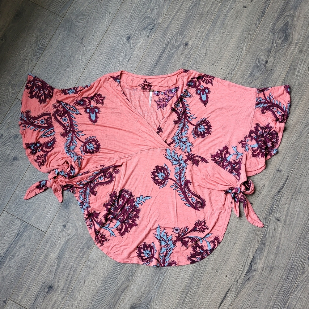 Free People Maui Wowie Top Passion Flower Pink {Small}